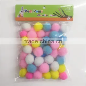 Factory Supply DIY Crafts Pompoms Toys for Kids or Wedding Party Decoration thumbnail-1