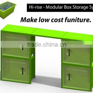 Cheap Office Plastic Containing Box With Lid thumbnail-1