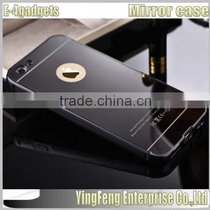 Aluminum Metal Frame Bumper Mirrior Back Mobile Phone Cover and Accessory for Iphone 6 Accessory for Iphone 6S thumbnail-5