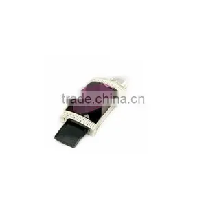 China Wholesale 1G to 256G Beautiful Diamond Usb Flash Drive thumbnail-1