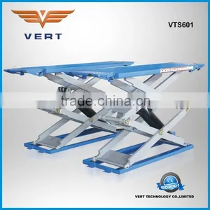 Super Thin Car Scissor Lifts VTS601 Mounted Ground thumbnail-1