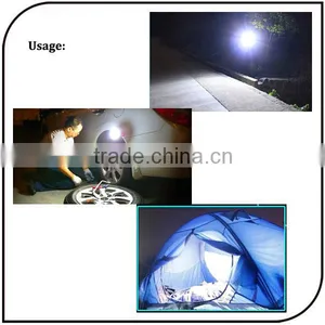 High Power Dry Bettery 90 Bending Flexible Strong Magnet Led COB Work Light With Hook for Car thumbnail-6