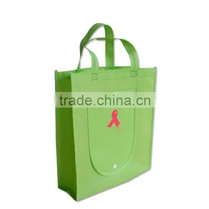 Foldable Tote Shopping Non Woven Bag Accept Custom Non Woven Fabrics Bag thumbnail-5