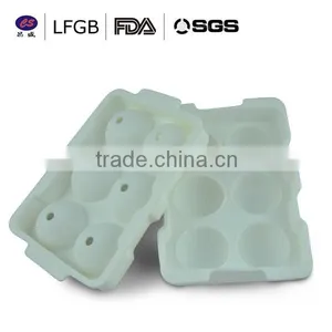 Hot Sale Newest Round Shape Silicone Ice Cube Tray thumbnail-1