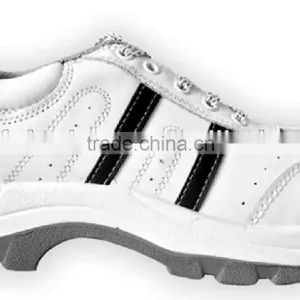 White Safety Boots LF126 With Transparent Outsole thumbnail-1