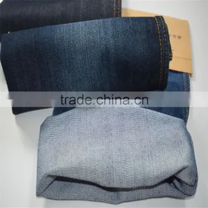 Slub Cotton Spandex Poly Denim Farbic thumbnail-3
