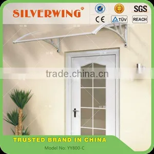 Modern Transparent Awning Small Window Awning Parts for Plastic Door Canopy Awning thumbnail-1