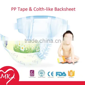 Made in China Baby Diaers Cheap Bulk Disposable Sleepy Baby Diaper Soft Care for Kids thumbnail-1