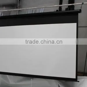 Motorized Projection Screen With Remote Control./ CE ROSH Electric Motorized Projection Screen thumbnail-5