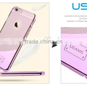 USAMS Brand Colorful Hot Plating Cover for Apple Iphone6 thumbnail-2