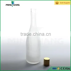 Wholesale Frosted Alcohol Glass Bottle Flask With Cap Supplier's Choice thumbnail-2