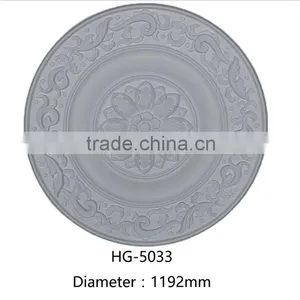 HG5033 High Quality Factory Price pu Moulding /lamp Holder/medallion/pu Foam Ceiling Moulding/medallion thumbnail-1