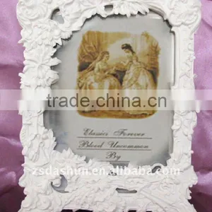 DS-004P European Resin Photo Frame /Polyresin Crafts/beautiful Painting thumbnail-1
