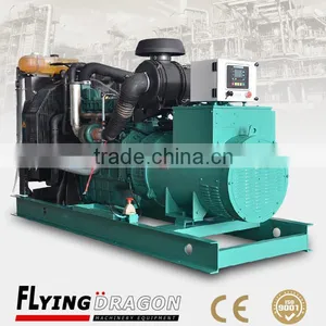 Low Exhaust Emission Diesel Genset 200kw 250kva Industrial Power Generator for Sale With Volvo Diesel Engine thumbnail-1