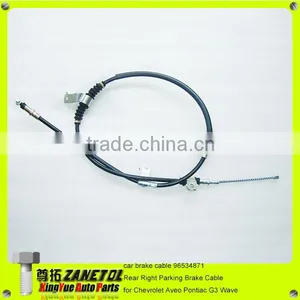 Car Brake Cable 96534871 Rear Right Parking Brake Cable for Chevrolet Aveo Pontiac G3 Wave thumbnail-1