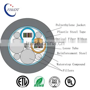 Made in China Outdoor Optical Fiber Ribbon Cable GYDTS thumbnail-1