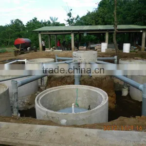 China Brand Puxin Easy to Maintain Household 6m3 Biogas Anaerobic Digester thumbnail-6