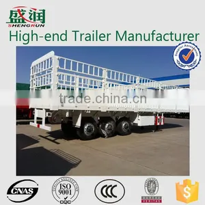 Warehouse Gate Transport Semi Trailer Truck Trailer Shengshun Auto Side Wall Semi Trailer thumbnail-5