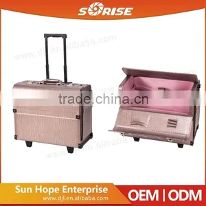 Top Quality Beauty Pink Vanity Clear Box Cosmetic Cases thumbnail-4