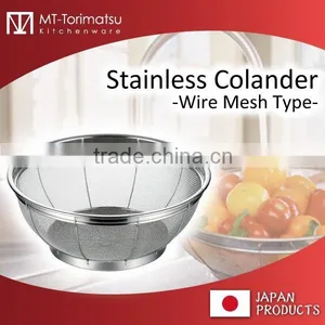 Stainless Steel Wire Mesh Drain Basket Circle Type Vegitable And Dish Dryer thumbnail-1