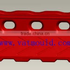 2015 Most Popular New Technology High Quality HDPE Palstic Material Traffic Road Barrier Blow Mould thumbnail-2