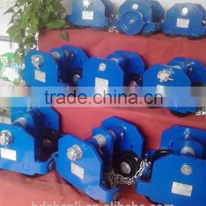 Beam Geared Trolley With Brake/ Plain Trolley thumbnail-6
