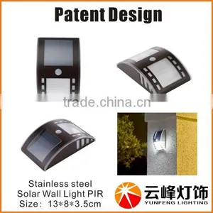 Ebay Drop Shipping Wholesale Hot Selling PIR Solar Wall Light Solar Wall Light Motion Sensor thumbnail-3