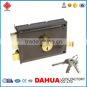 High Quality Cylinder Door Lock Brass Rim Lock for Doors 720 thumbnail-2