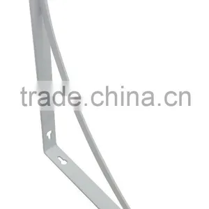 White Triangle Metal Shelf Brackets 5 Sizes Available to Meet Different Sizes of Shelves thumbnail-4