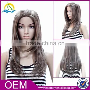 Synthetic Rose Long Wig Japanese 180% Density Full Lace Wig Display Mannequin Head Wig thumbnail-1