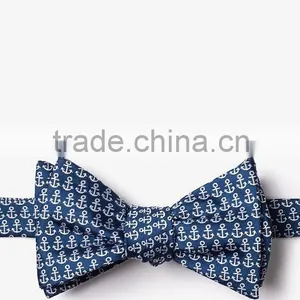 2016 Novelty Self Tie Silk Bow Ties With Custom Logo for Men thumbnail-1
