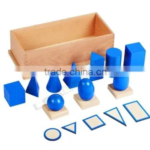 Montessori Wooden Sensory Educational Toys , Montessori Materials in China thumbnail-1