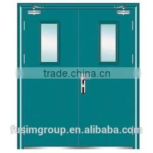 Steel Door Material and Finished Surface Finishing Fire Proof Door thumbnail-1