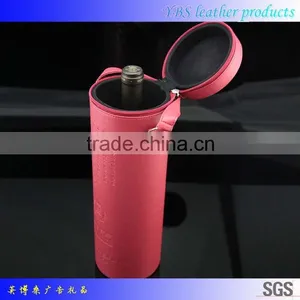 PU Leather Wine Bag With Zipper Design thumbnail-1