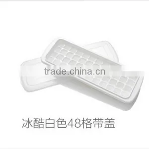 Hot Sale Creative Square Shape Silicone Fruit Ice Cube Maker Bar Kitchen Accessories Ice Cube Mold thumbnail-3