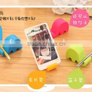 Nice Design Portable Multifunctional Universal Mini Elephant Cell Phone Holder /mobile Phone Stand thumbnail-4