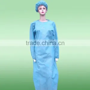 Surgical Gown, Sterile, Reinforced, Disposable Nonwoven Surgical Gown thumbnail-1