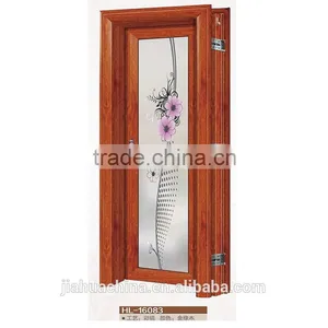 Bathroom Tempered Glass Door Aluminum Frame Glass Door thumbnail-6