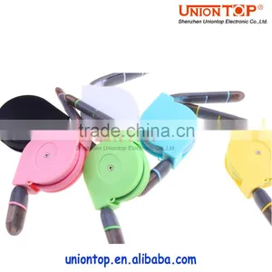 Factory Price High Quality Long Length Universal Retractable Led Data Cable thumbnail-2