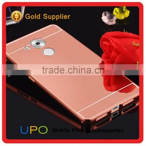 [UPO] 2016 Most Papular Metal Mirror Back Bumper Phone Case Cover for Huawei Mate 8 Mirror Case thumbnail-4