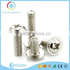 Carbon-steel Black Kilvery Wafer Head Truss Head Self Machine Screws thumbnail-3