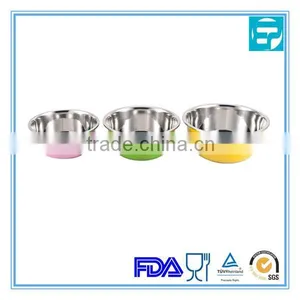 Personalized Stainless Steel Salad Bowl Set thumbnail-1