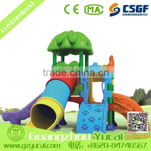 New Design Children Slides Used Outdoor Playground Equipment for Sale thumbnail-1