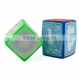 Chinese Factory Price 2016 JY26 Mini Cube Bluetooth Speaker With Colorful Led Light thumbnail-3