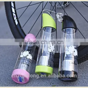 Plastic Sport Water Bottle With Filter for Gym thumbnail-4