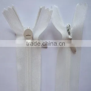 #3 Invisible Zipper With Lace Tape Closed End Auto Lock thumbnail-3
