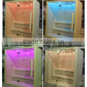 2015 China Factory Dry Steam Combined Sauna Room/ Far Infrared Sauna Dome thumbnail-1
