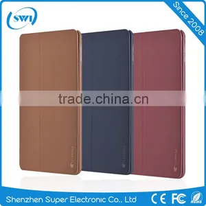 Shockproof PC Back Shell Smart Sleep Wake Stand Leather Case for IPad Mini 4 thumbnail-1