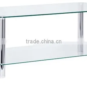 Foshan Mirror Glass Table Coffee Modern thumbnail-2