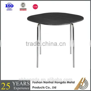 Hot Selling Iron Frame MDF Top Dining Table thumbnail-2